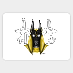 ANUBIS GOD OF DEATH Sticker